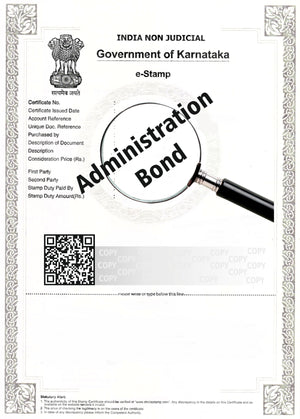 eStamp Administration Bond
